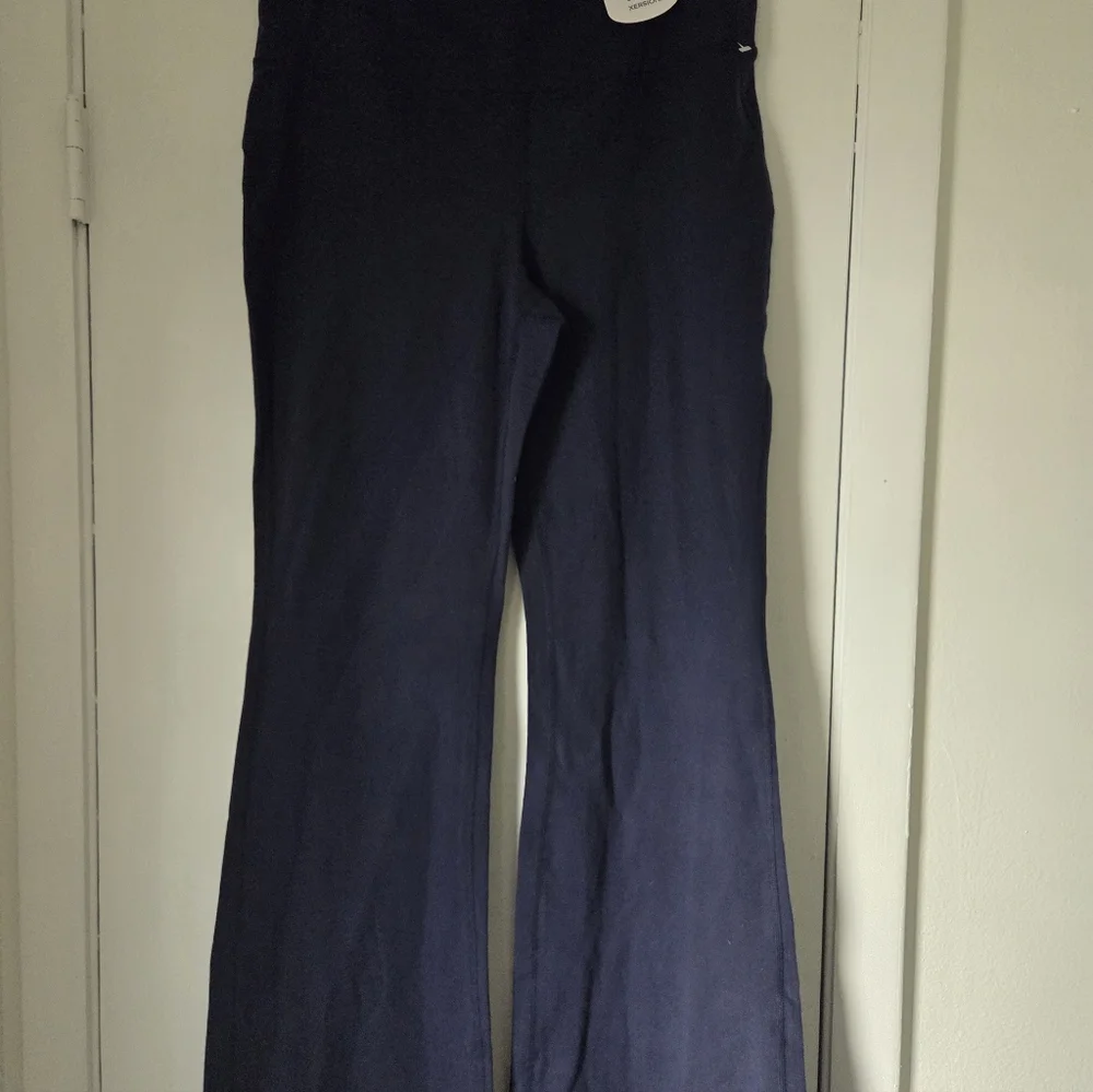 NWT Xersion high rise large bootcut pants leggings stretchy - Picture 3 of 5